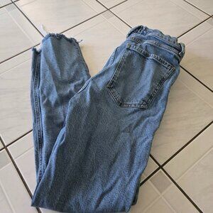 Agolde Nico High Rise Slim Jeans Image Wash 26